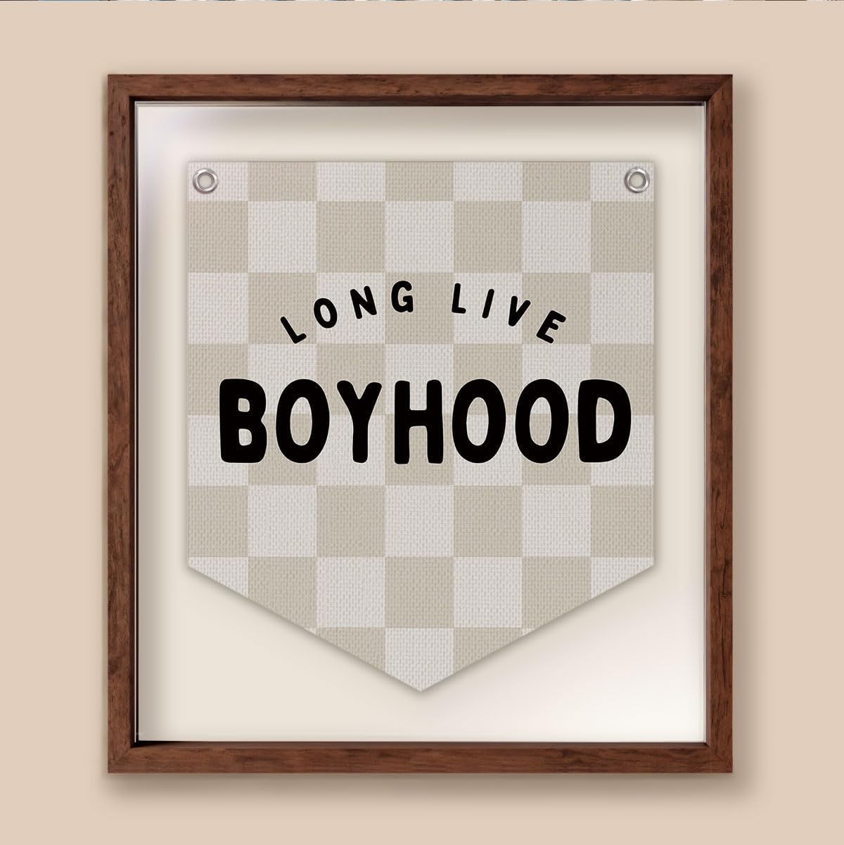 Lacama Long Live Boyhood Banner Boys Room Decor, Boy Nursery Decor image 5