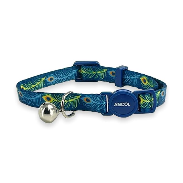 Ancol Collar de Gato Ajustable con Campana de Seguridad y Hebilla de separación