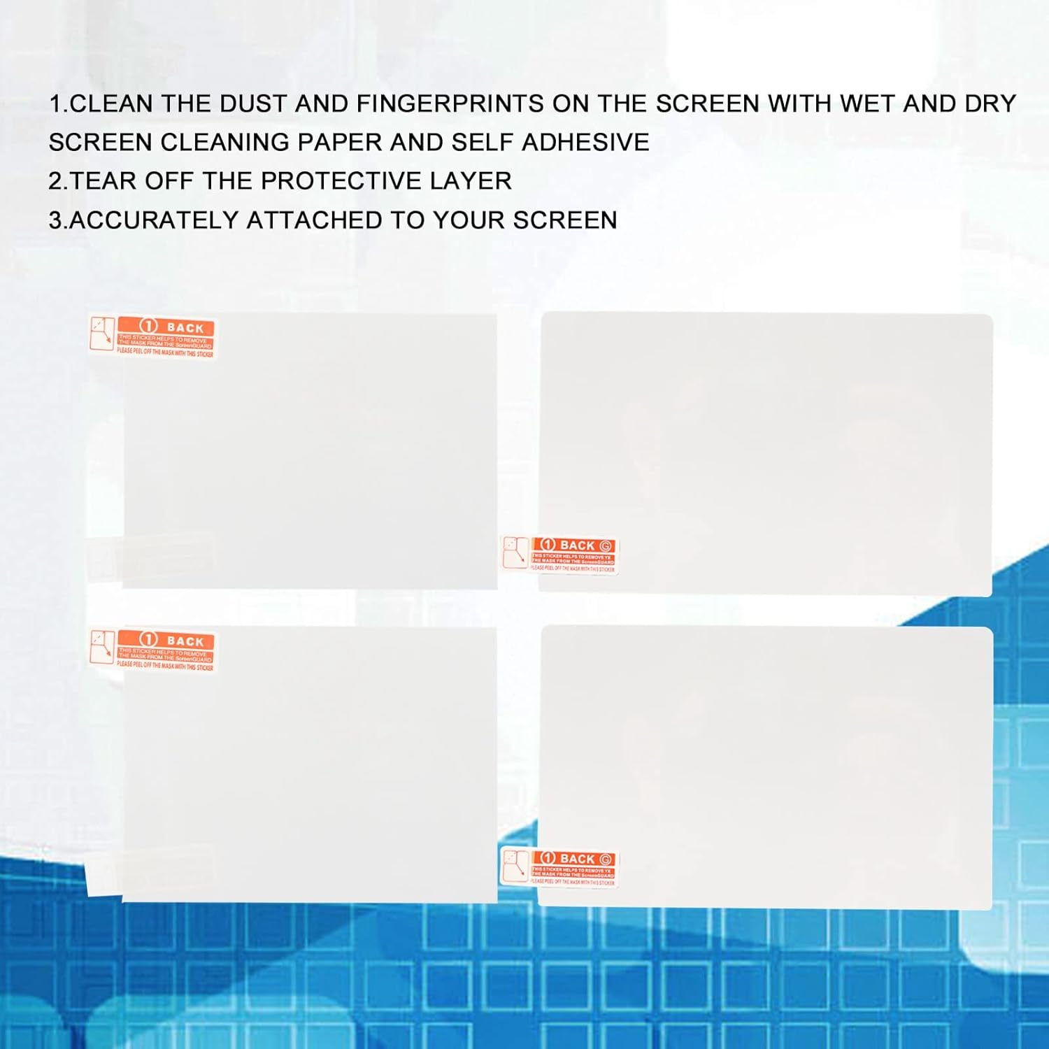 Airshi Tempered Glass Screen Protector, Top LCD Screen Protector Dustproof 9H Hardness Scratch Resistant Precise Cutting High Sensitivity for New 3DS XL