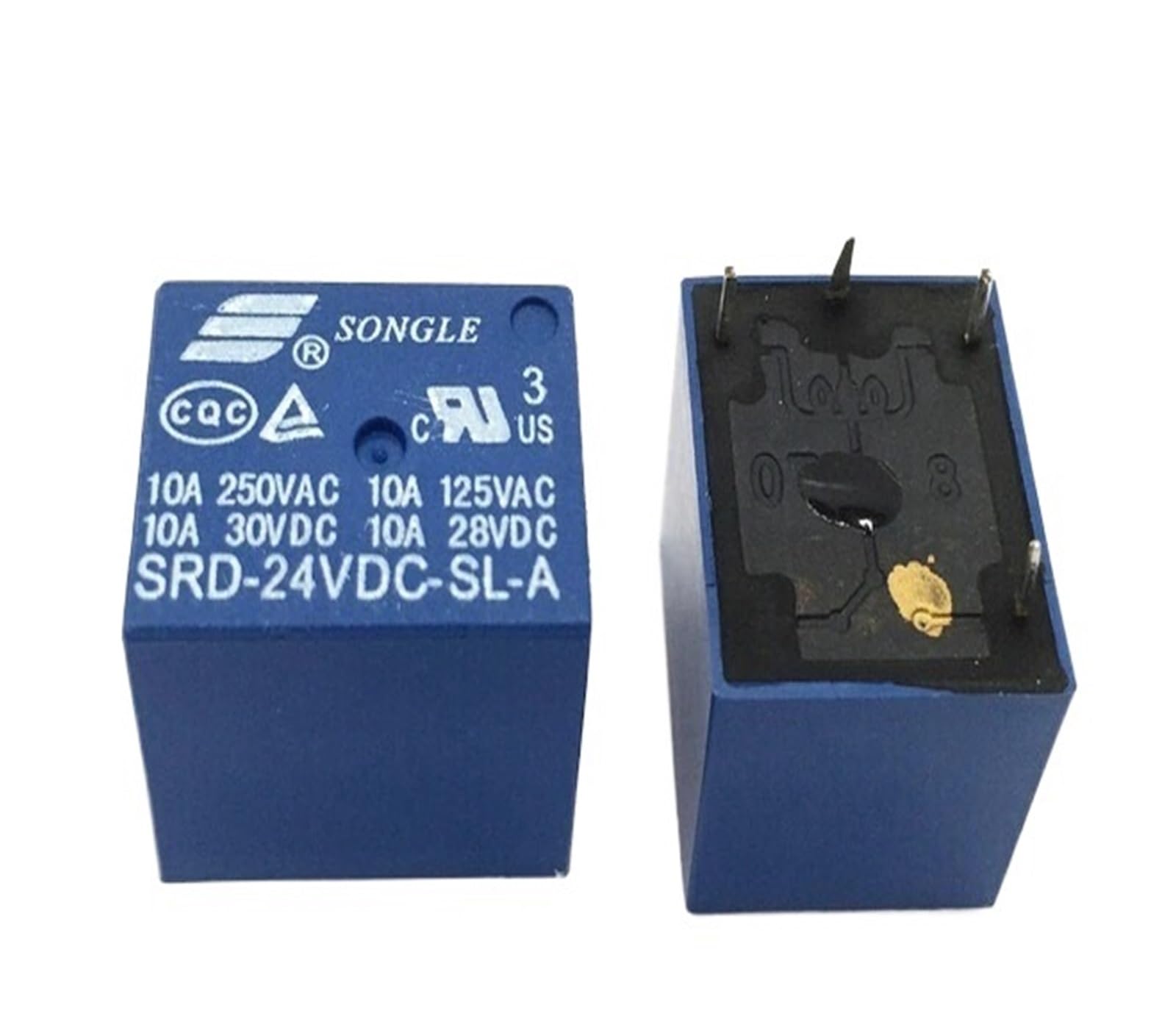 OSHZIKJII Relay SRD-24VDC-SL-A 24VDC 24VDC DC24V 24V DIP4