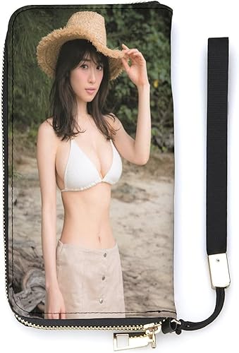Amazon 泉里香 イズミリカ マネークリップ小銭入れ付き 高級本革pu ウォレット 多機能 大容量 本革 長財布 レザー財布 男女兼用 ファッション防水 小銭入れ ウォレット トートバッグ ボディバッグ メンズバッグ 財布
