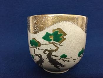 Amazon.co.jp: 東哉仁清意 老松図煎茶碗 京焼 茶器（澤村陶哉