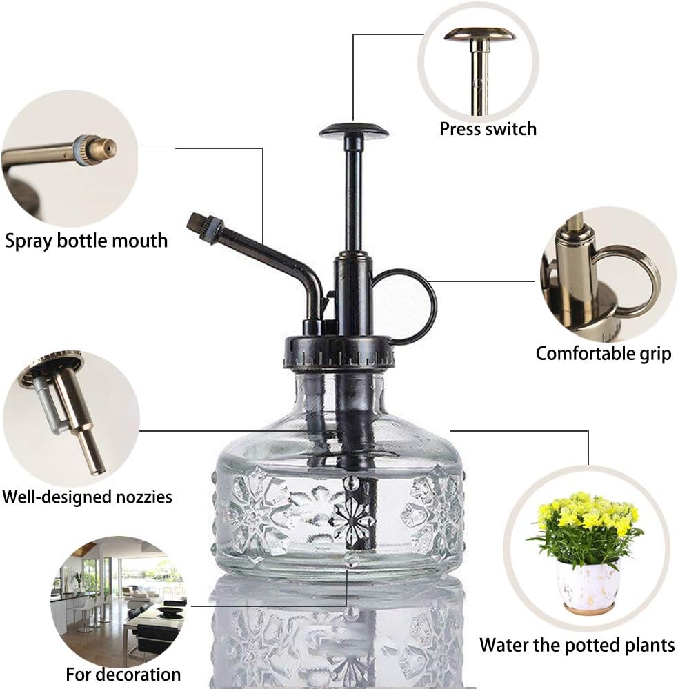 ZIUHEOA Plant Mister Glass Spray Bottle - Image 5