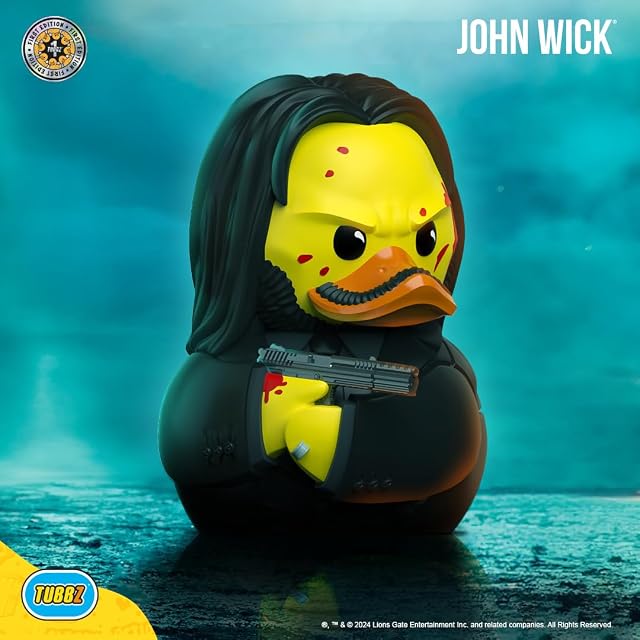 Foto 6 de 6 de TUBBZ First Edition John Wick Figura Coleccionable de Pato de Goma de Vinilo - Producto Oficial de John Wick