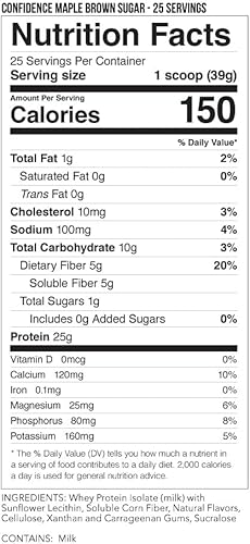 Miniatura 10 de JBN - Just Be Natural Confidence Proteína de suero en polvo aislada (trufa de chocolate, 25)