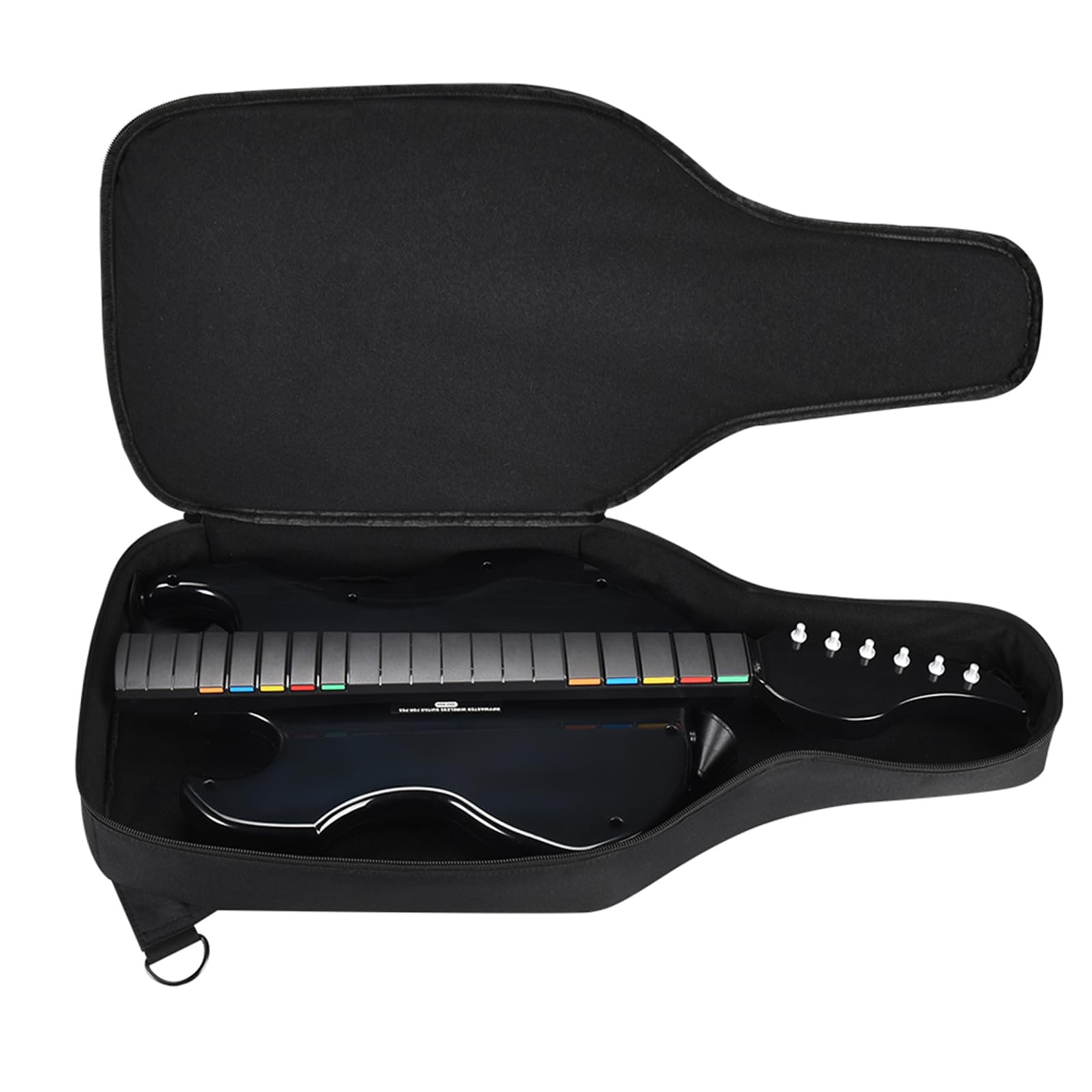 Housse Transport pour PDP Gaming RIFFMASTER Wireless Foldable Guitar Controller,Sacoche Portable Étui Voyage Sac à bandoulière Dos pour PDP RIFFMASTER PS5/PS4/Xbox Wireless Guitar Controller