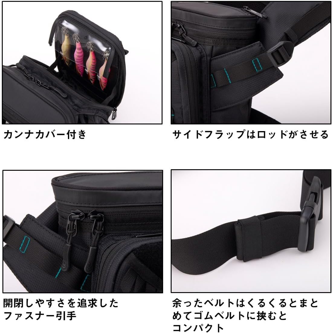 Спортивная сумка DAIWA Egi Emerald/Тактическая сумка на плечо (модель 2024 года), фото 4