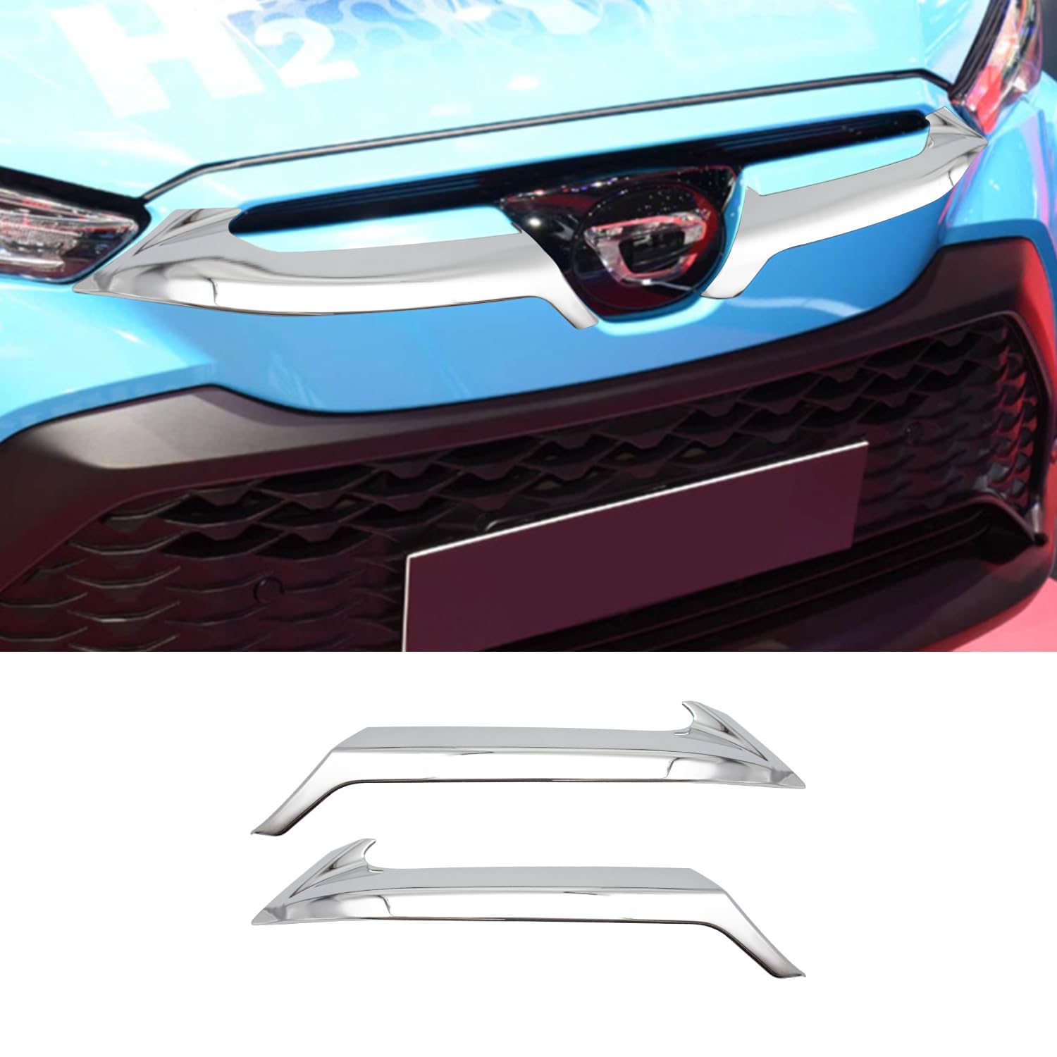 Amazon | MEKOMEKO 新型 トヨタ カローラクロス 専用 フロントグリル