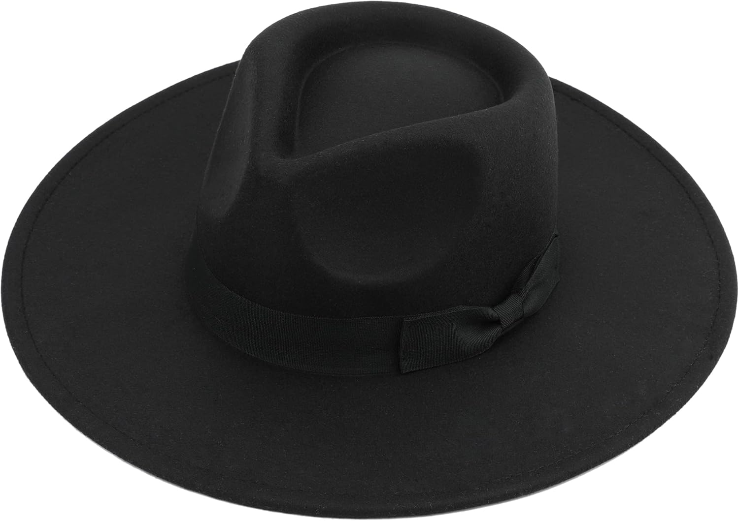 Big Wide Brim Women Fedora Hat