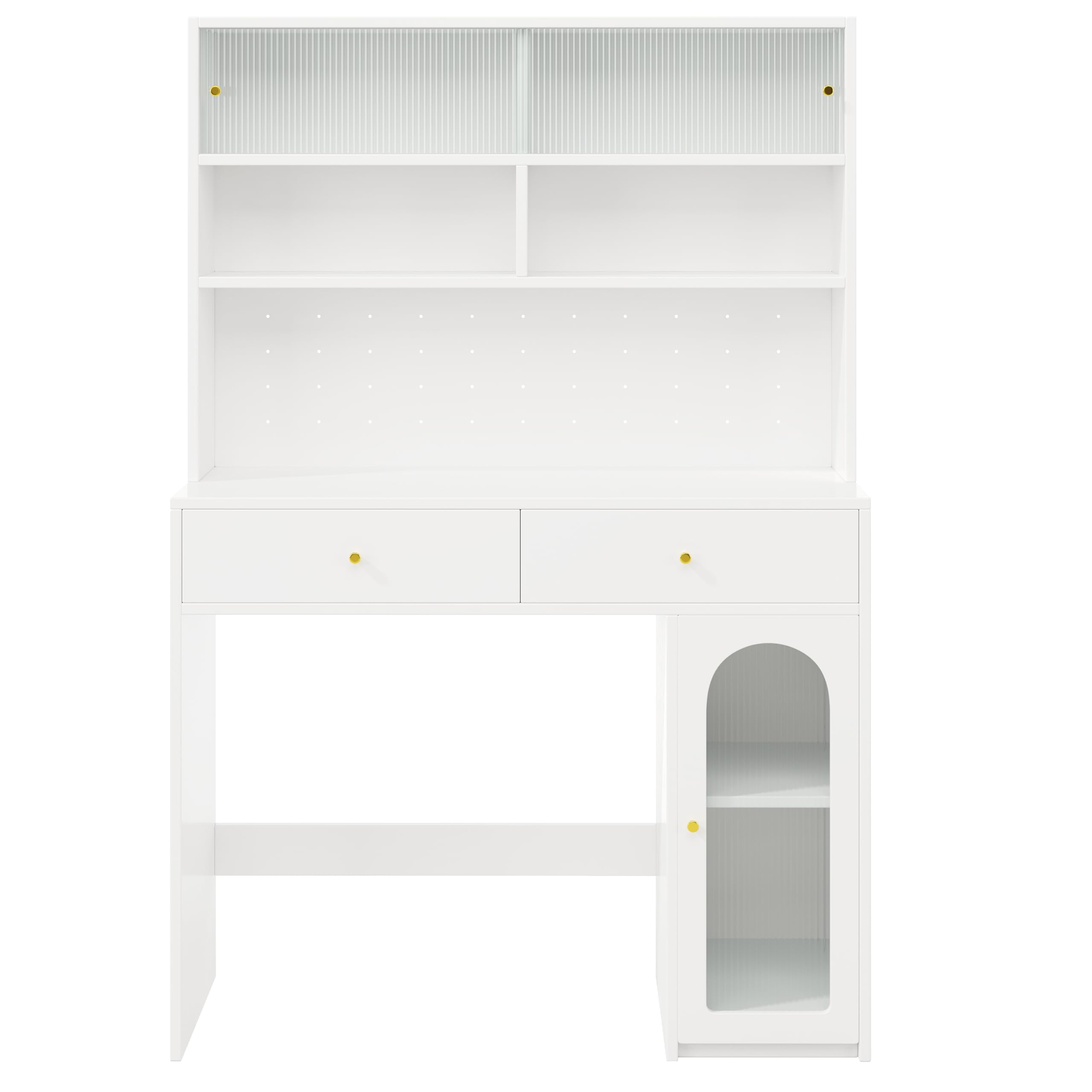 Îlot de Cuisine Mobile avec Plateau Rabattable,Table à Manger Pliante 2-en-1 et Coffret de Buffet,2 Tiroirs,3 Portes,6 étagères,Meuble de Rangement pour Salon,Salle à Manger