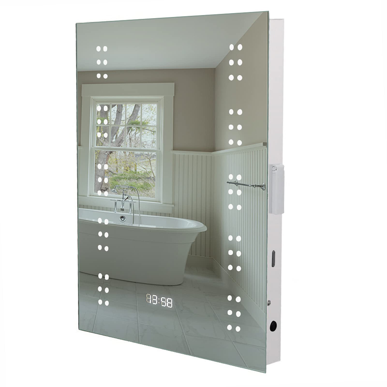 Buy Warmiehomy Modern Illuminated LED Bathroom Mirror with Lights