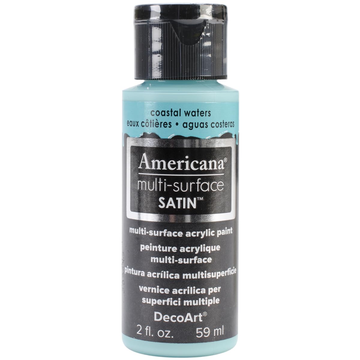 DecoArt Acrylics Multi-Purpose Paint, Coastal Waters Satin