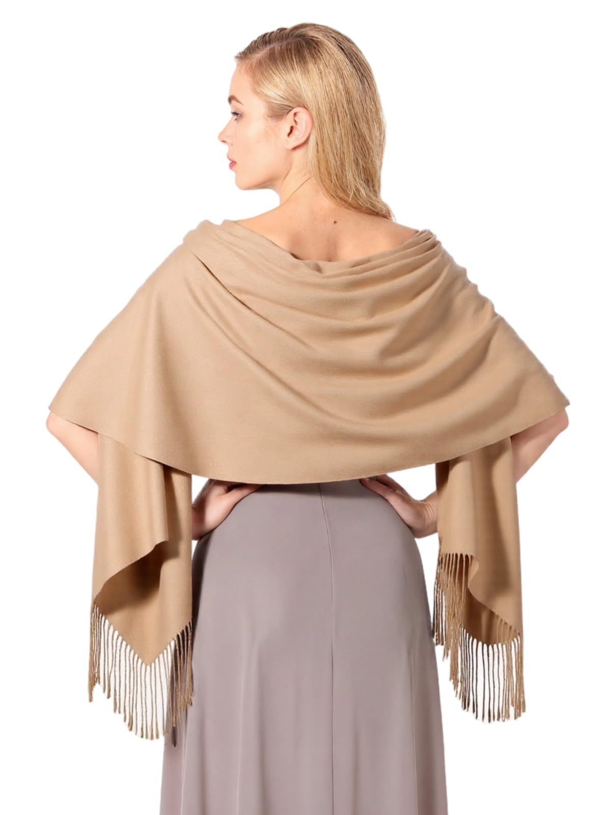 Pashmina Shawl Wraps Cashmere Feel Soft Scarves Winter Warm Fashion Scarf Women Evening Dresses Wedding Bridesmaid