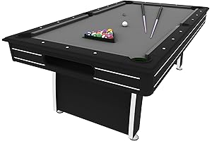 Tucson 7' Pool Table with Automatic Ball Return and Complete Accessories