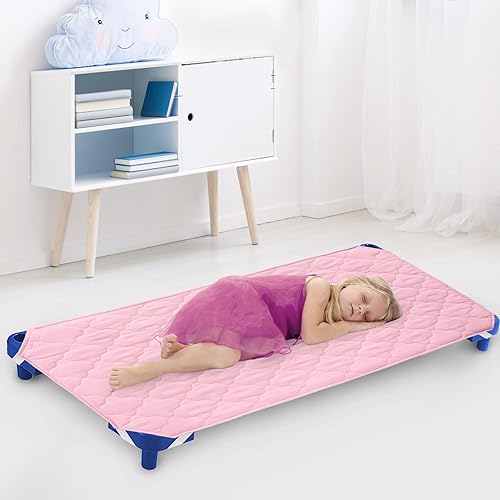 Miniatura 2 de Sábana para Regalo My Cuna Cama portátil para niños pequeños, Joovy Cuna de viaje (solo sábana, cama no incluida), rosa/tamaño estándar para