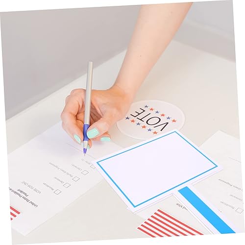 Miniatura 3 de STOBOK Paletas de pizarra blanca de mano de una cara borrable para eventos deportivos y uso en el aula y diseño fácil de limpiar