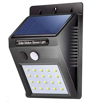 ssms Solar Lights 16 LED Wireless Outdoor Light with Auto On/Off Also Weatherproof for Motion Activated.