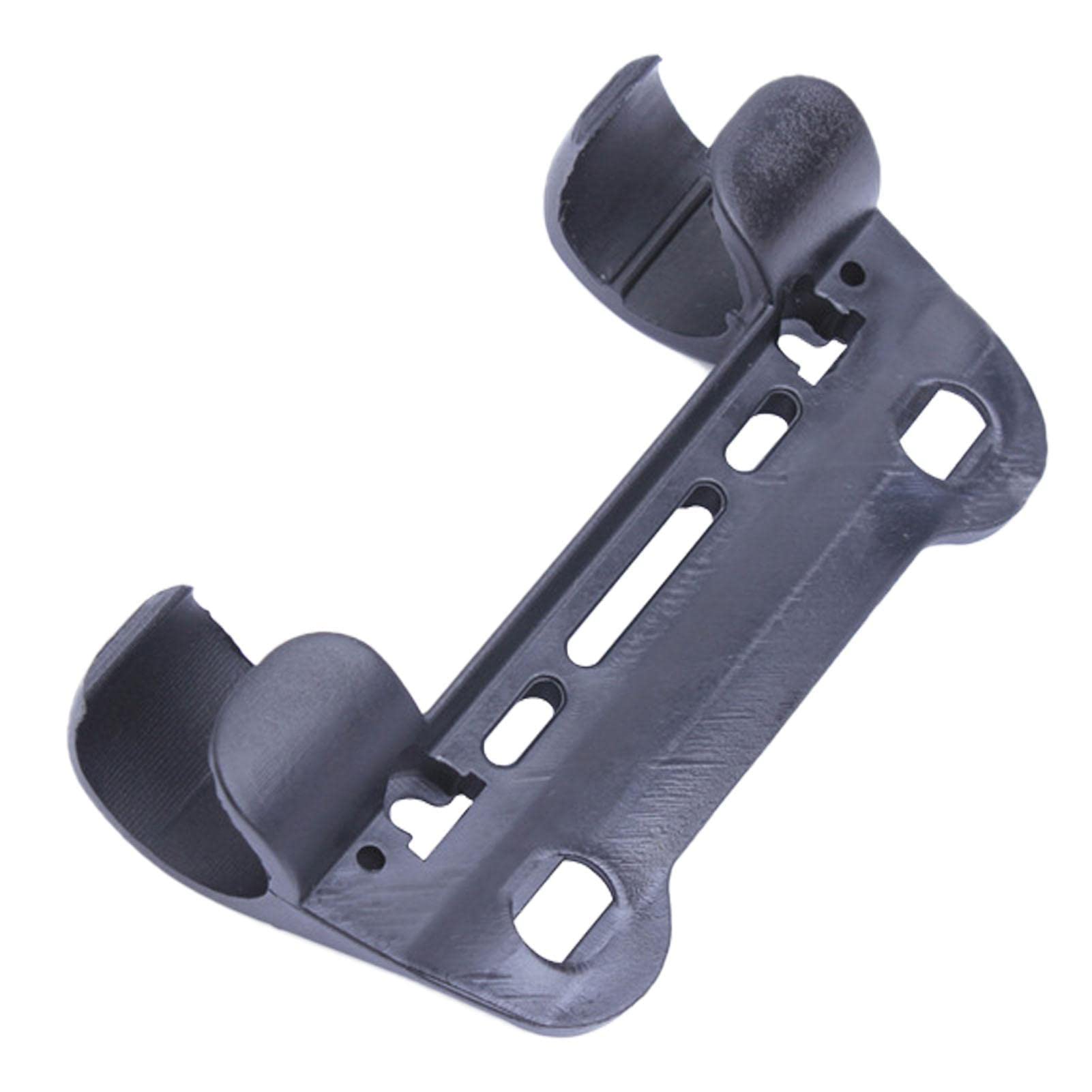 Keloc Black Pump Holder - Abs Cycling Pump Holder, Equipment Double Mouth Air Cylinder Clamp Mountain Pump Fixed Clip Bracket Attaching Clamp