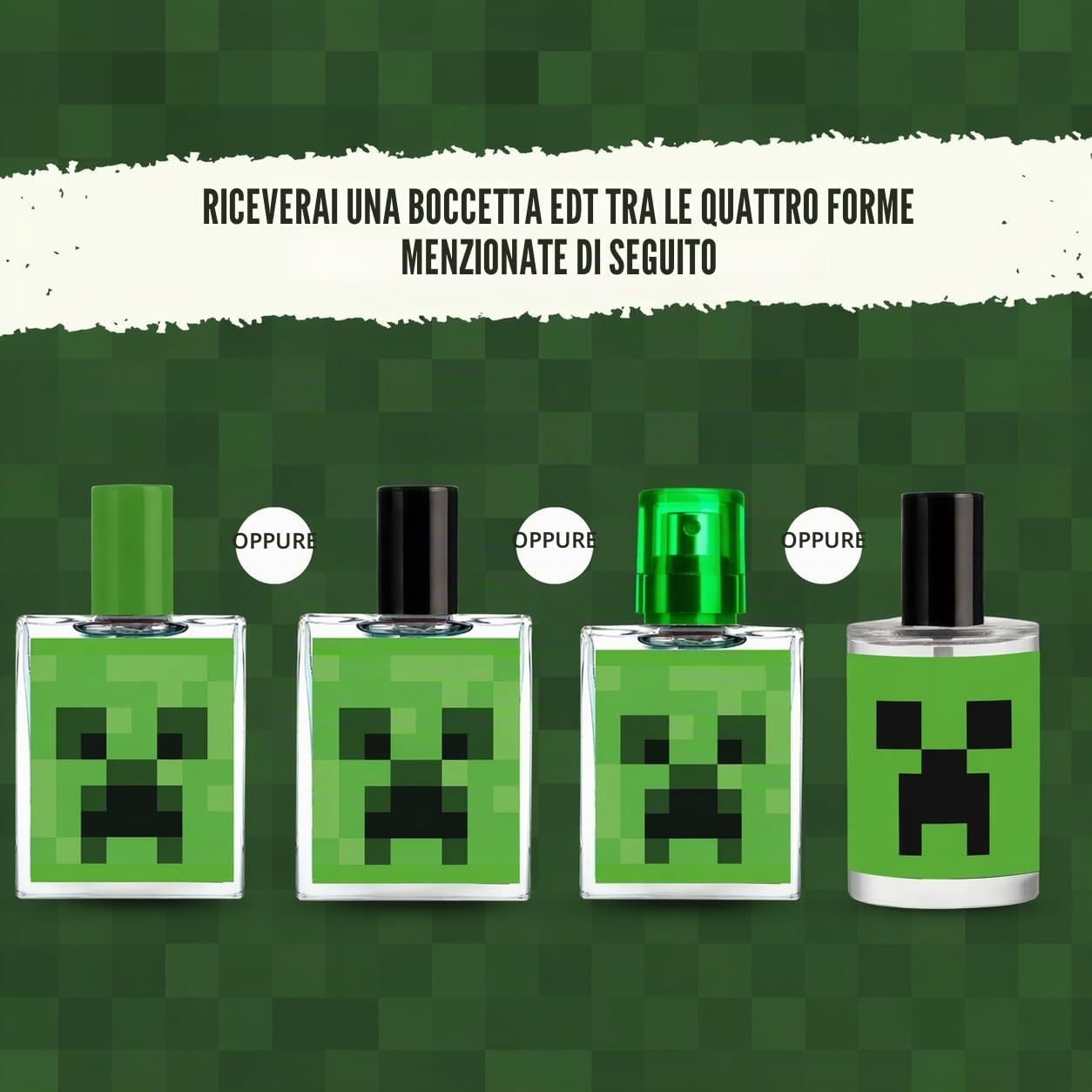 Air Val Minecraft - Eau de Toilette per bambini, 30 ml