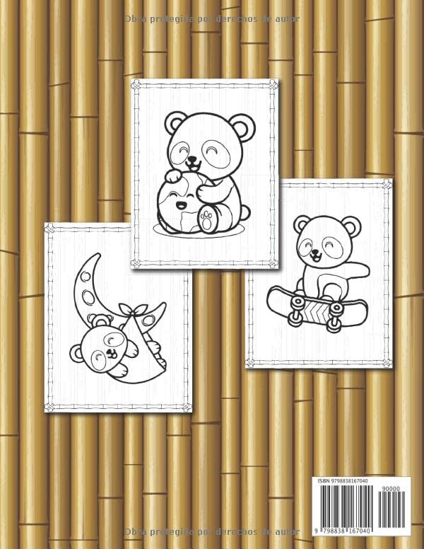 Miniatura 2 de Panda Libro De Colorear Para Niños De 4 A 8 Maravilloso libro de actividades del panda para niños, Lindo y Divertido, gran libro de animales para