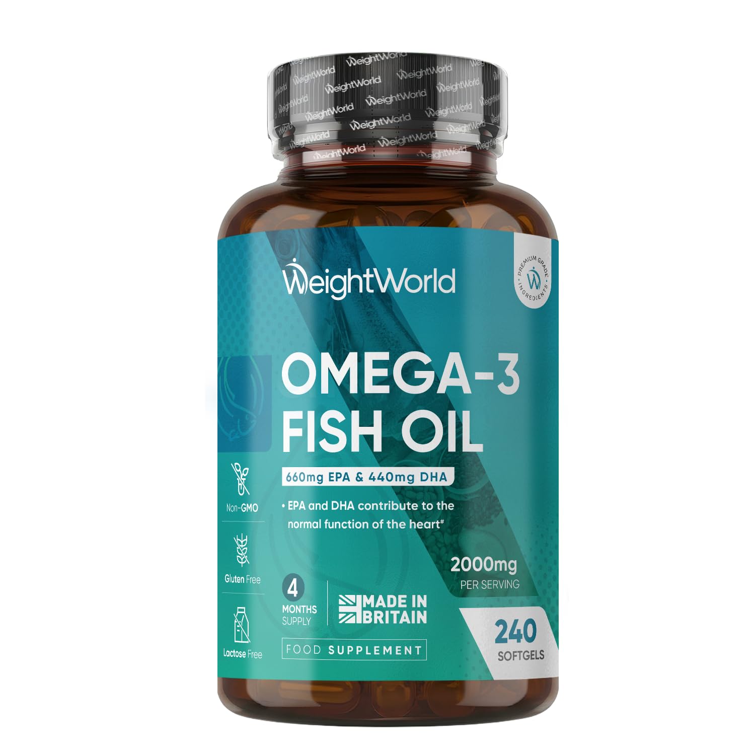 Omega 3 Fish Oil 2000mg
