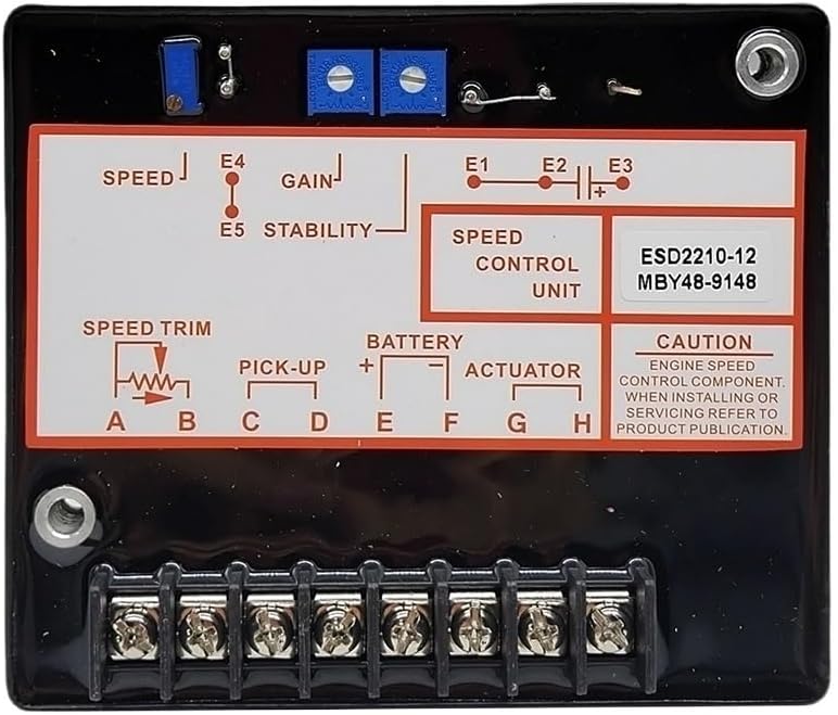 ESD2210-12 ESD2210-24 Electronic Governor Speed Control Unit Generator Set Accessories