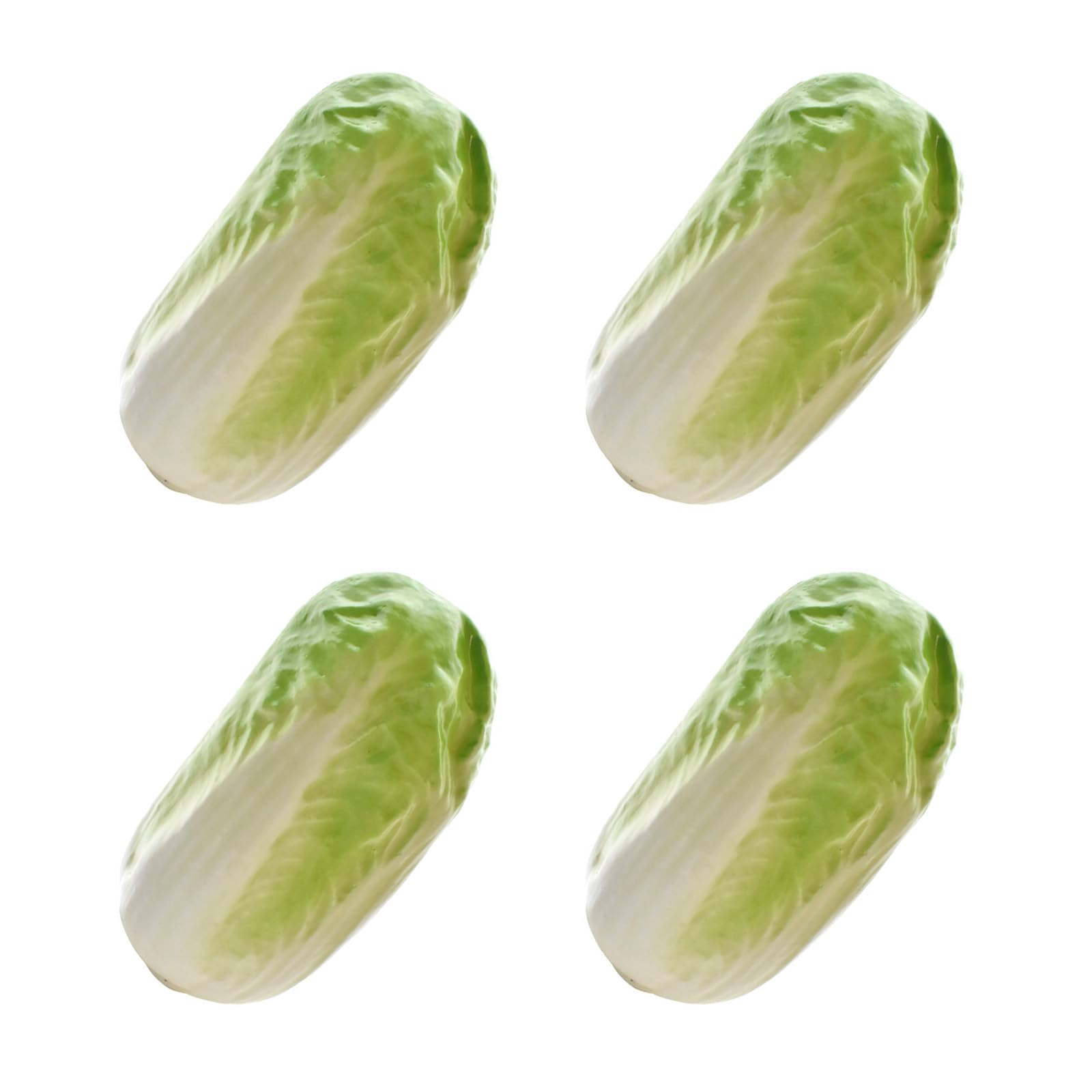 Chou en mousse pour modèle de faux légumes réaliste et accessoires de cuisine décoratifs x4