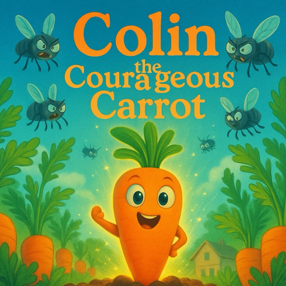 Colin the Courageous Carrot: A Story Book About The Courage A Young Carrot Has To Find Within His Self To Save His Community
