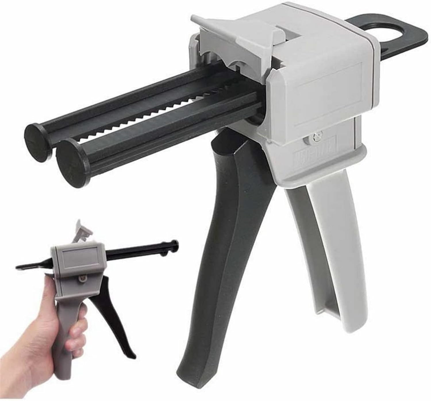 Sand Blaster 50ml Ab Epoxy Glue Gun Adhensive Mix 1:1 2:1 Manual Dispense Hand Tool Labeling Adhesive for Silica Gel Glues
