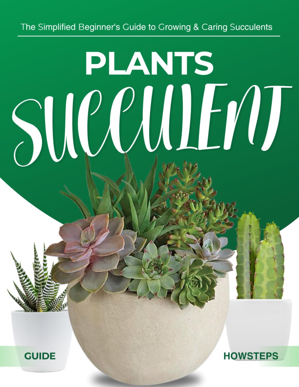 HowSteps Guide to Succulent Plants : The Simplified Beginner's Guide to Growing & Caring Succulents