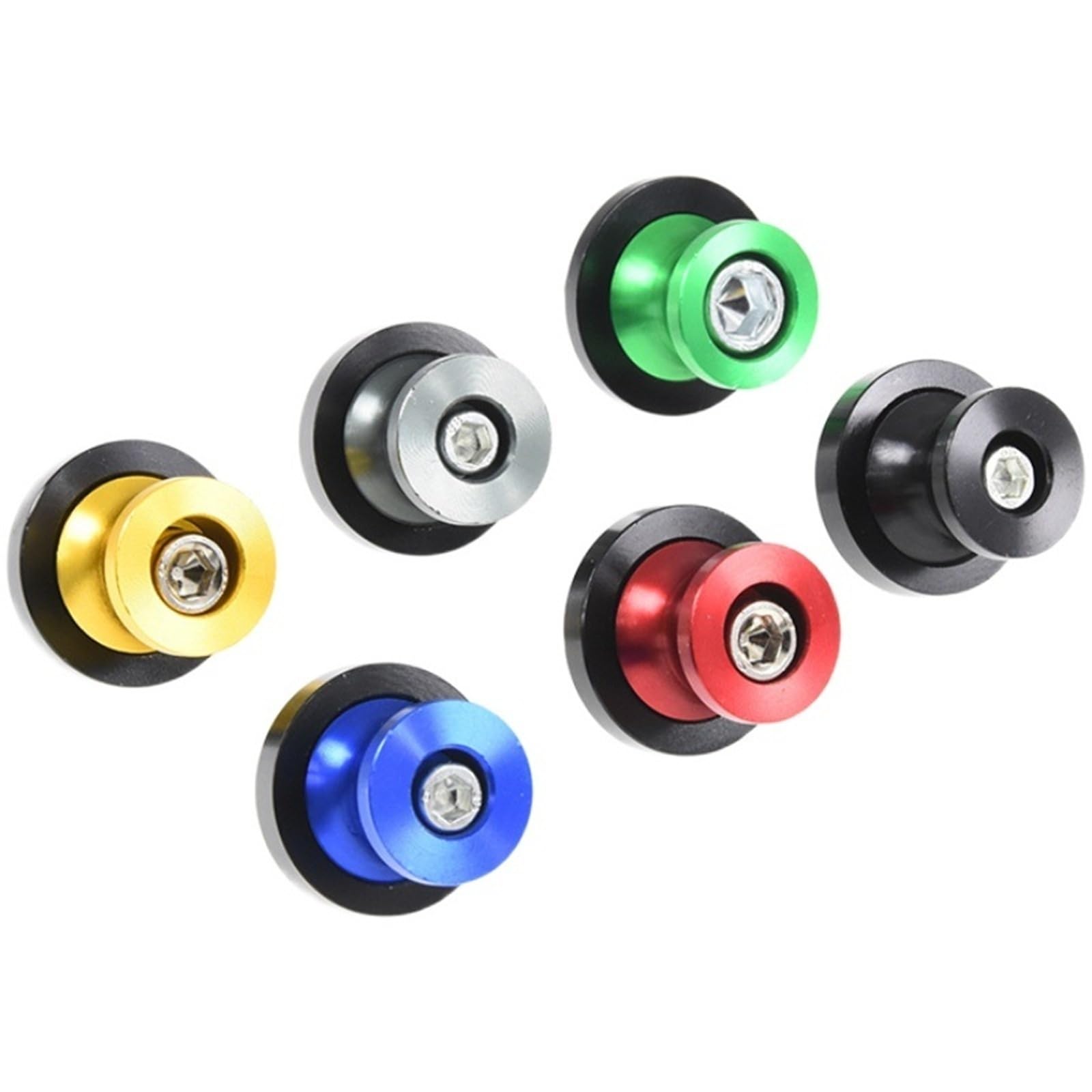 6MM CNC aluminium motocykl wahacz szpule suwak stojak akcesoria śrubowe kompatybilne z Yamaha MT-09 FZ09 2013-2022 MT09 FZ-09 MT FZ 09