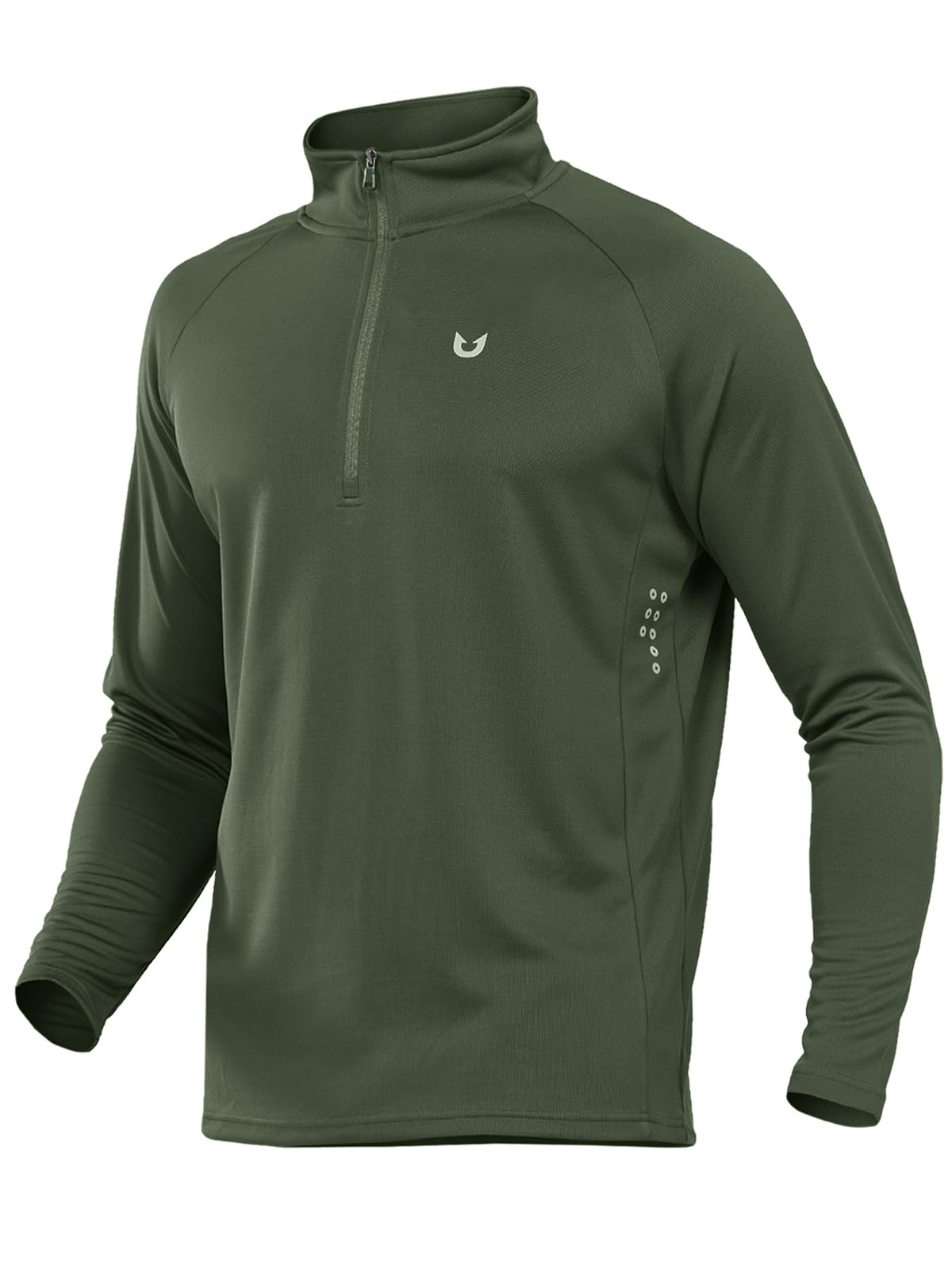northyard Men's Quarter Zip Pullover Athletic Running 1/4 Zip Long Sleeve Pullovers Quick Dry Lightweight Tennis Gym Shirts-picture-42