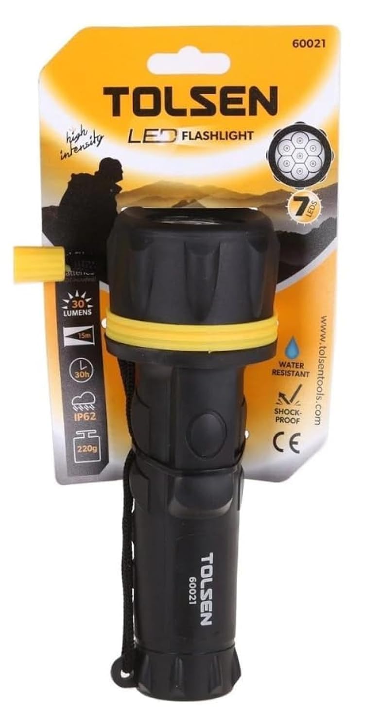 D6 Tool - FLASHLIGHT 7LED/30LM كشاف