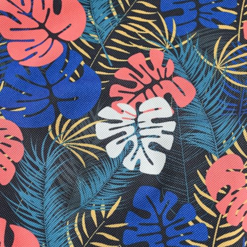 Kids Boys Polo Shirt Breathable Short Sleeve Classic Polos Toddler Tropical Floral (Watermelon Red-4, 3-4 Years)4