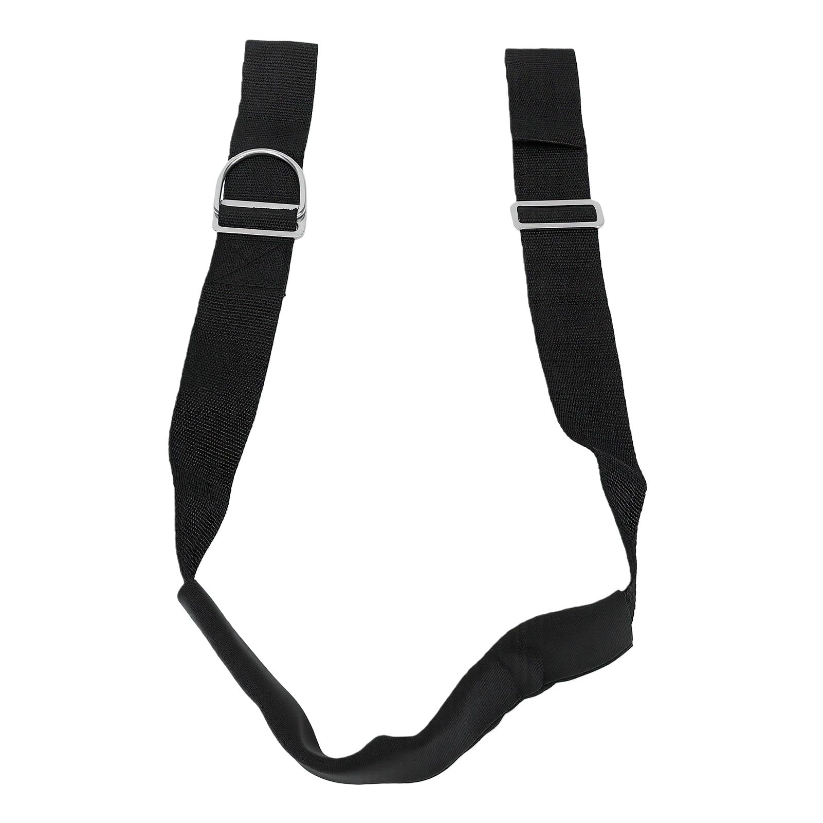 Diving Crotch Strap with 50in Stainless Steel D Rings | Ajuste seguro, material de nailon, fácil instalación, compatibilidad universal, diseño duradero