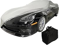 Vista 18 de C4 Corvette - Funda para interior de automóvil, satén elástico Ultraguard de ajuste personalizado, el mejor ajuste de gama alta con bolsa