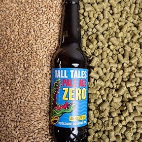 Butcombe Brewing Co., Tall Tales Pale Ale Zero Bottles, Vegan Friendly, Alcohol Free, Bold & Fruity, Flavours of Citrus, Grapefruit & Pineapple, 12 x 330ml