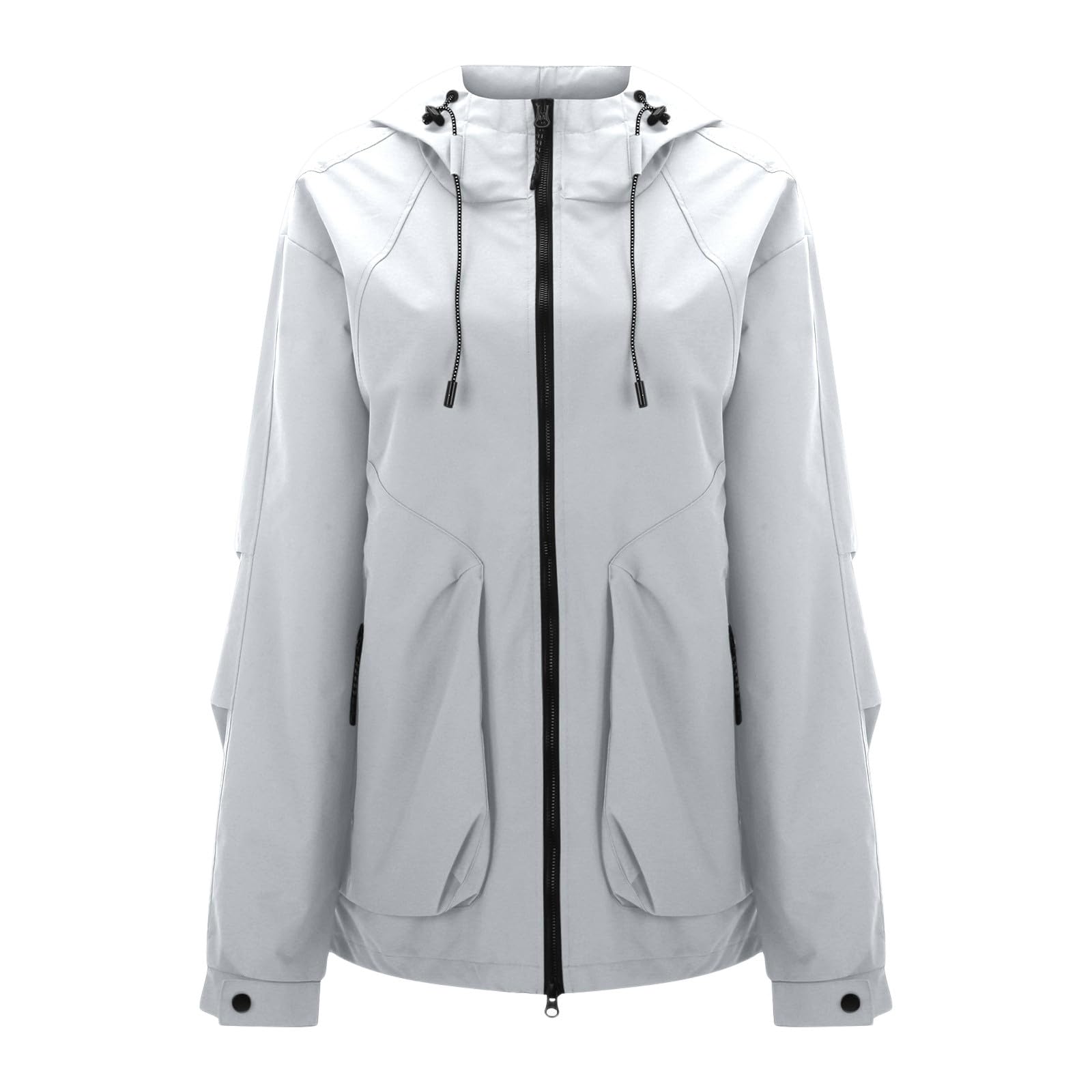 Genérico Chubasquero Mujer-Chaqueta Unisex Ligera Transpirable Y Resistente Al Viento Perfecta Para Primavera Y OtoñO