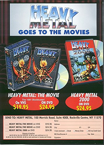 Heavy Metal Magazine January 2001