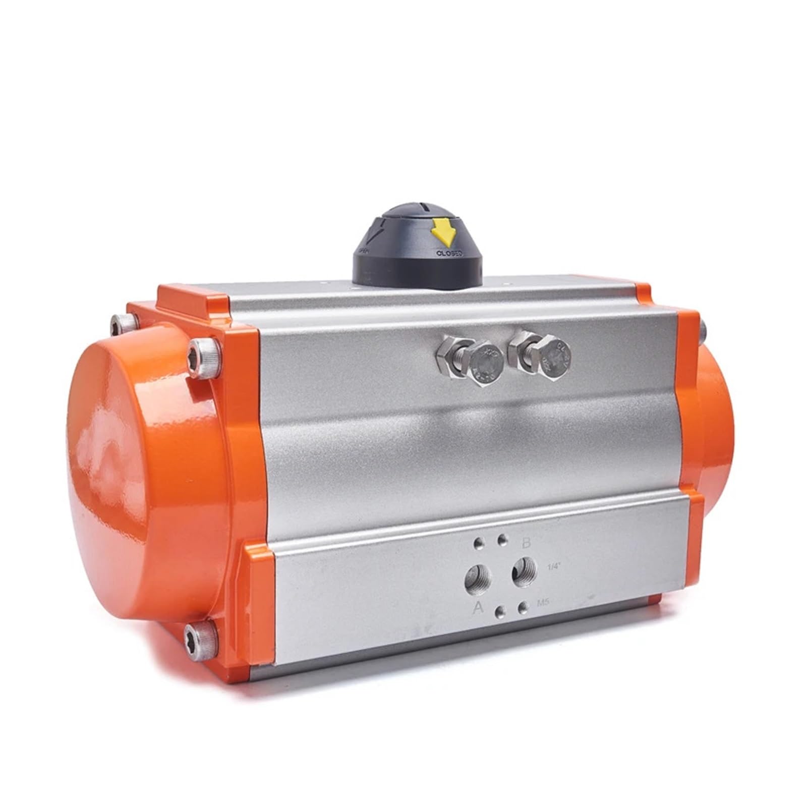 BALYDLUL AT125 Air Cylinder Double Acting/Single Acting Spring Return Pneumatic Actuator 90 °(AT125-SR-FO)