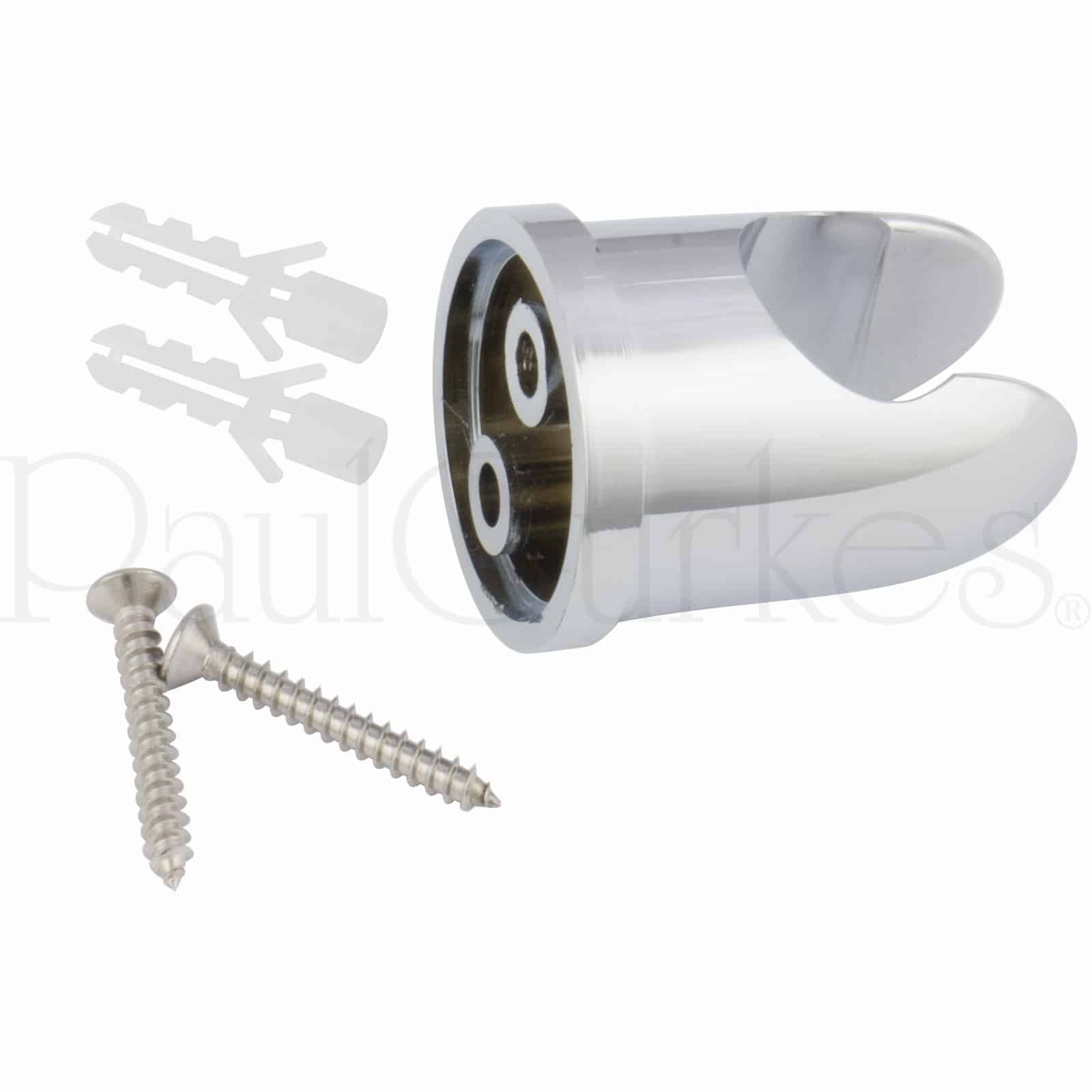 Lot de 10 supports de douche en plastique
