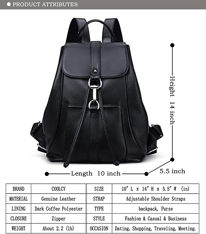 Image of Women High Qulity Multipurpose Backpack Handbag Purse, Travel Backpack Shoulder Bag for Ladies,Girls,Unisex