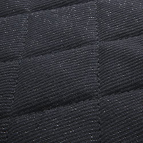 Royalay Chew Proof Dog Crate Pad Mat For Tough Dog, Indestructibl And Water Resistant Dog Mat For Aggressive Chewer, 17"X23" Durable Bed Mat Design For Dog Cage (17"X23", Black) #TOP5