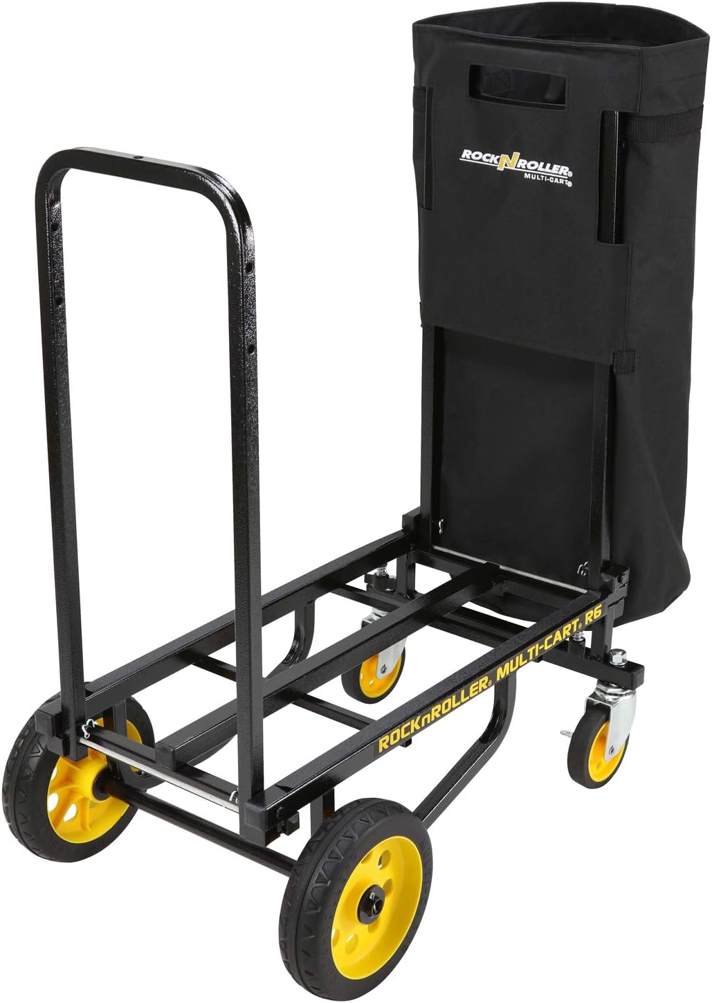 Rock-N-Roller RSA-HBR6 Handle Bag with Rigid Bottom for R6 Multi-Carts (RSAHBR6) Black