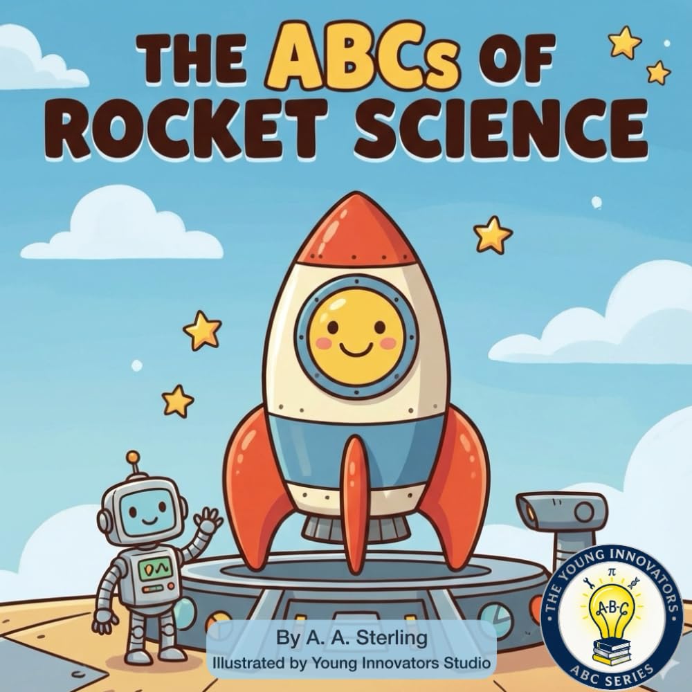 The ABCs of Rocket Science: A Fun STEM Alphabet Book About Rockets, Space, and Engineering for Kids Ages 5–7 (Young Innovators ABC Series)