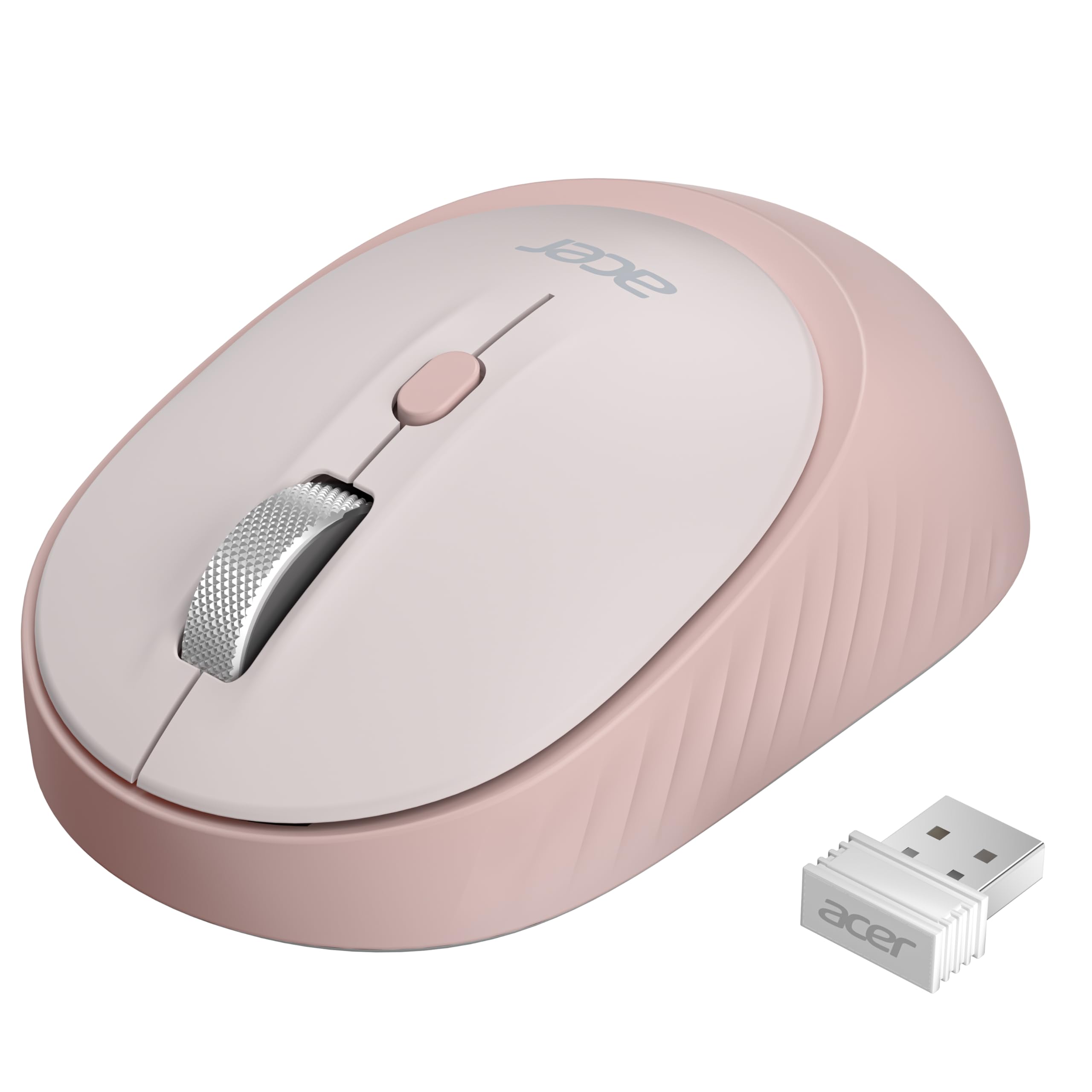 Acer Bluetooth Wireless Mouse, BT5.2 & 2.4Ghz Computer Mouse for