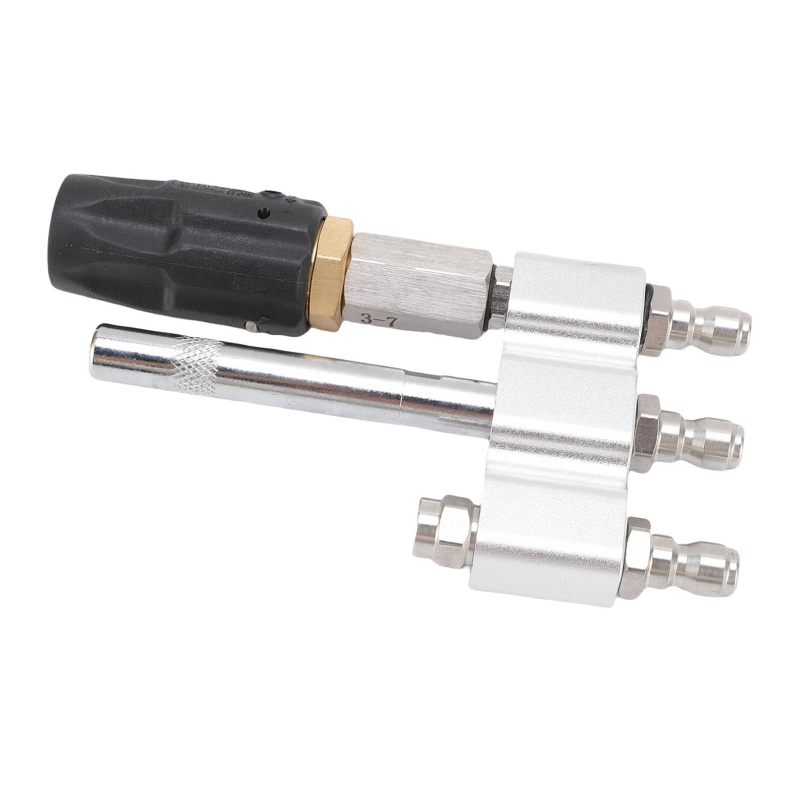 LiebeWH Ugello a Spirale M5 Punta a Lunga Portata in Acciaio Inossidabile Efficiente Adatta per Idropulitrice Portata 3-7GPM per Scena Applicabile 1000-6000PSI