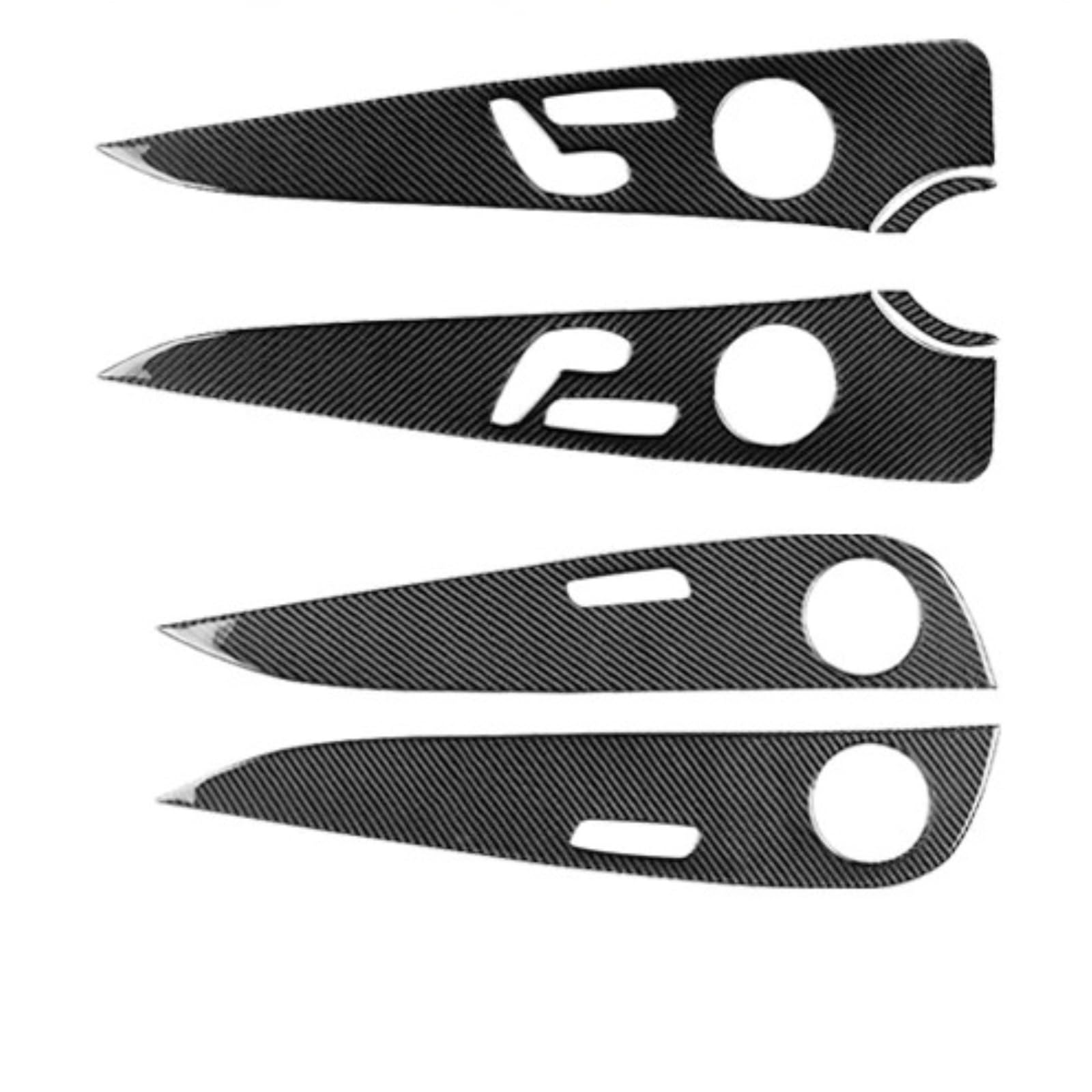 Interior Trim for Benz E-Class W213 2016-2022 Carbon Fiber Gear Shift Air Outlet Center Console Lift Trim Set Car Accessories Sticker Auto Central Inner(27)