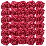 【Multifuncional】: el vástago es muy delgado, flexible y se puede cortar según lo necesite. Por lo tanto, esta flor de rosa es perfecta para hacer ramos, centros de mesa, bolas de besos, flores de pastel o cualquier otra decoración floral o arreglo para su boda, fiesta, baby shower u hogar.