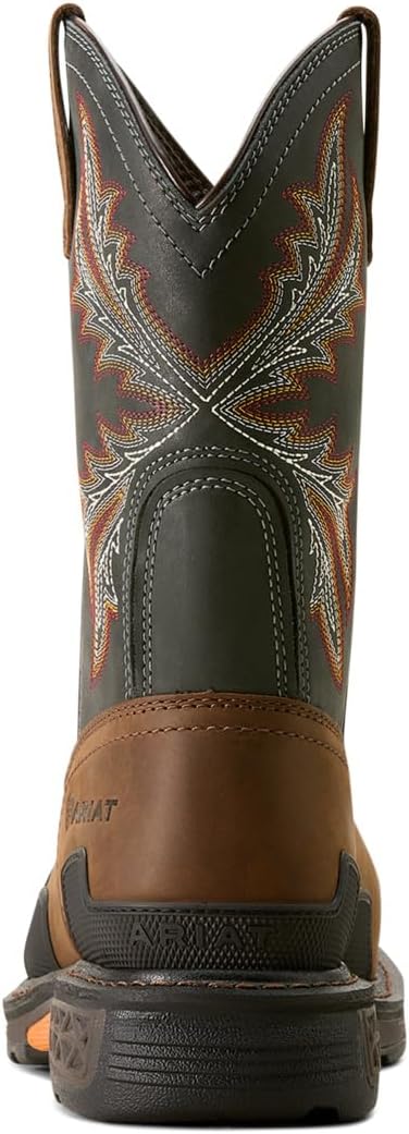 ARIAT Men's OverDrive Wide Sqr Toe Composite Toe Work Boot - Image 5